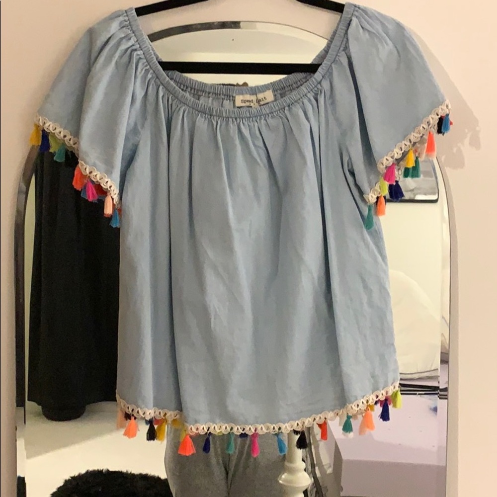 Off the shoulder top